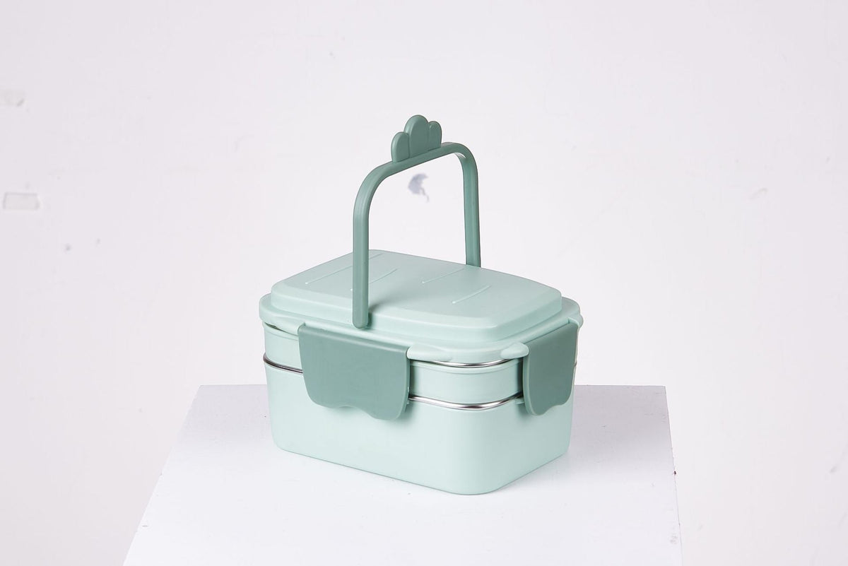 Insulated Lunch Box Radish Style - Green