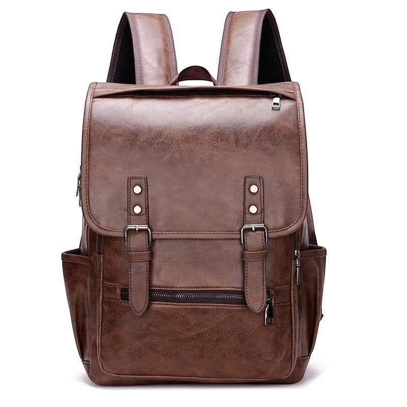 Sports Youth Schoolbag - Dark Brown