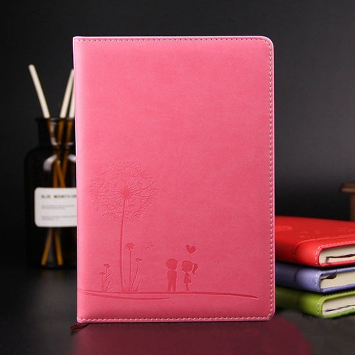 PU Leather Notebook - Pink