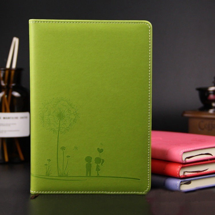 PU Leather Notebook - Green
